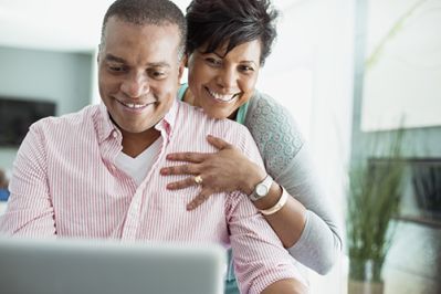 couple researching diabetes