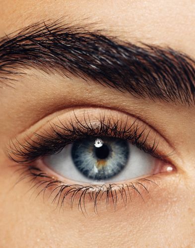Close up of a female eye